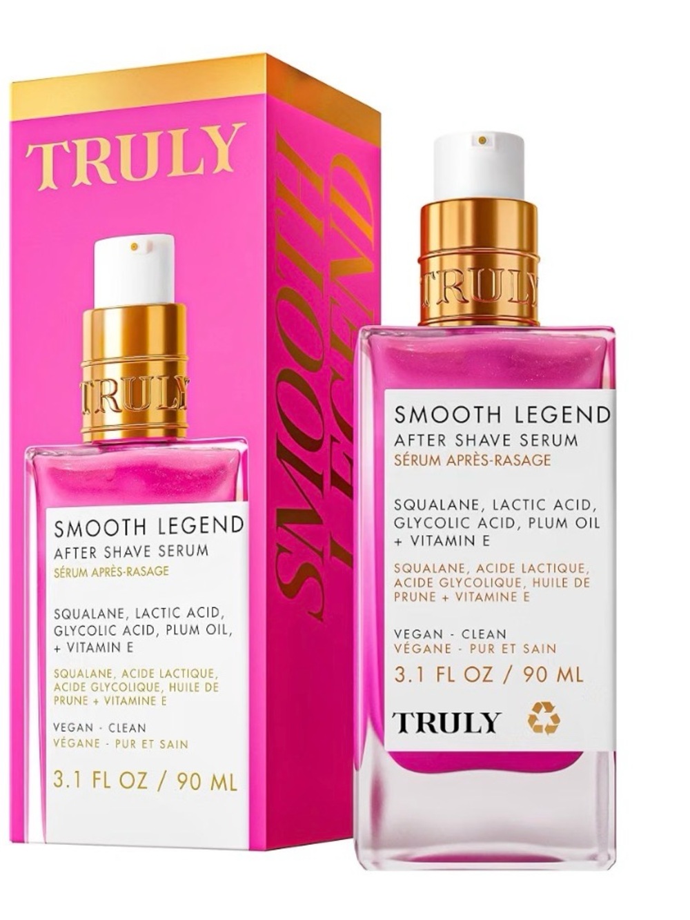 TRULY Smooth Legend After Shave Serum β New/Sealed